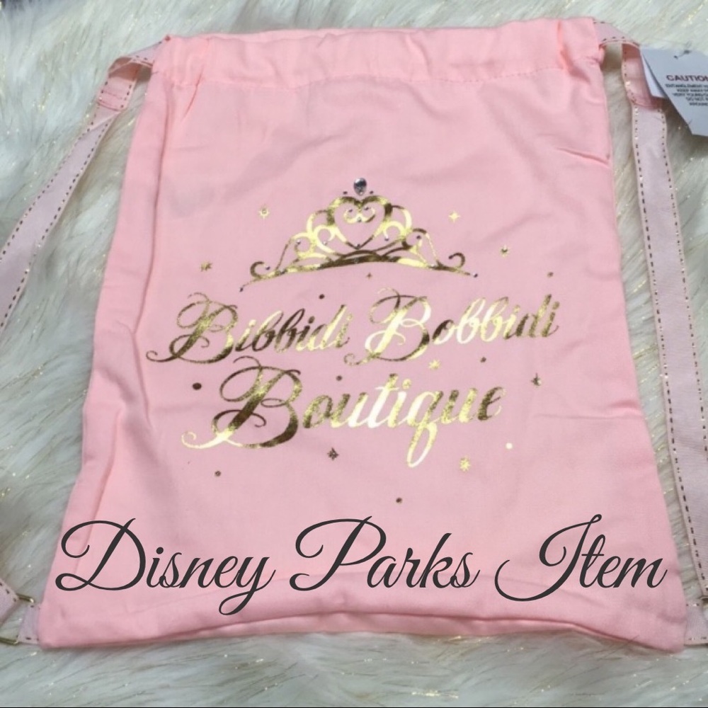 Disney World Park Cinderella Backpack From Bibbidi Bobbidi Boutique